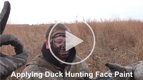 Thumbnail for Applying Duck Hunting Face Paint Video